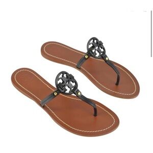 Tory Burch Leather Sandals- Gently Used
